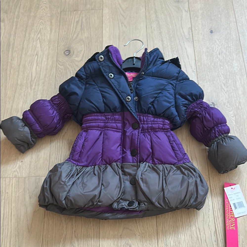 New Catherine Malandrino Toddler Puffer Coat 2T - NWT